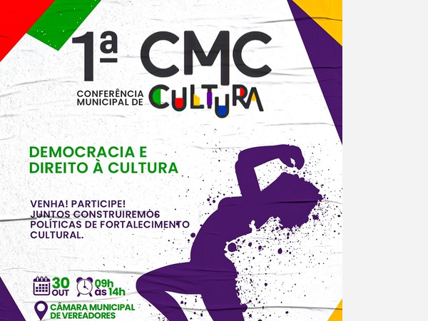  1º CONFERÊNCIA MUNICIPAL DE CULTURA